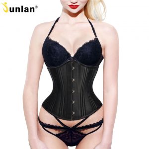 Junlan Waist Trainer for Women 26 Steel Bones Slimming Belt Tummy Shapers Reducing Shapewear Body Control for Weight Loss