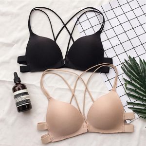 Sexy Women Bra Brassiere Seamless Underwear Soft Comfortable Sleep Top With Chest Padded Plus Size Bras For Women Active Bra